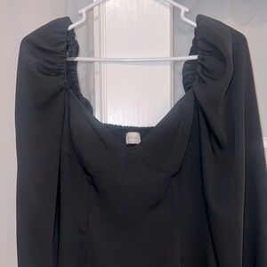 Aritzia bustier mini dress